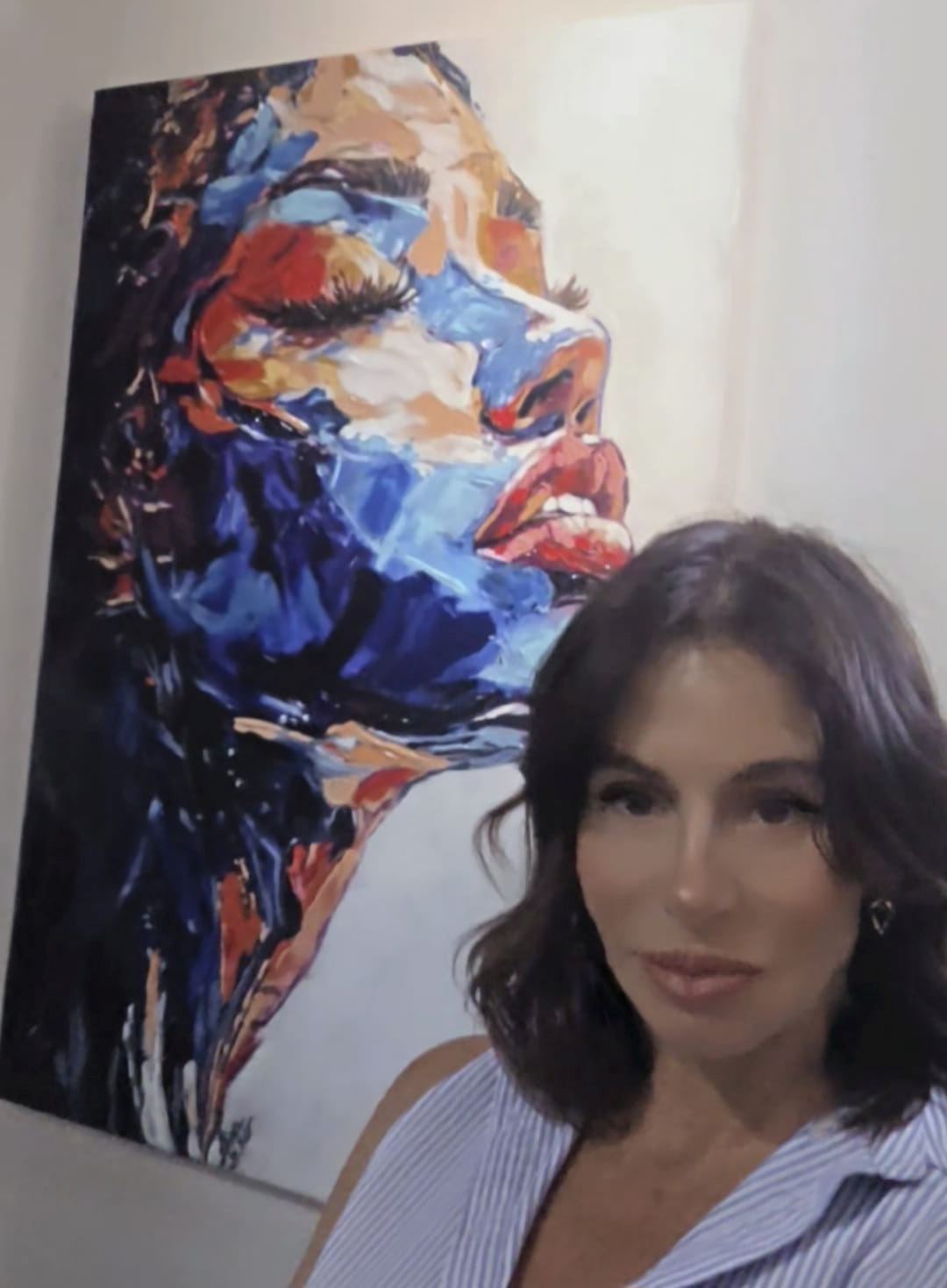 ArteDiAlina.com painting: My love has strong beliefs